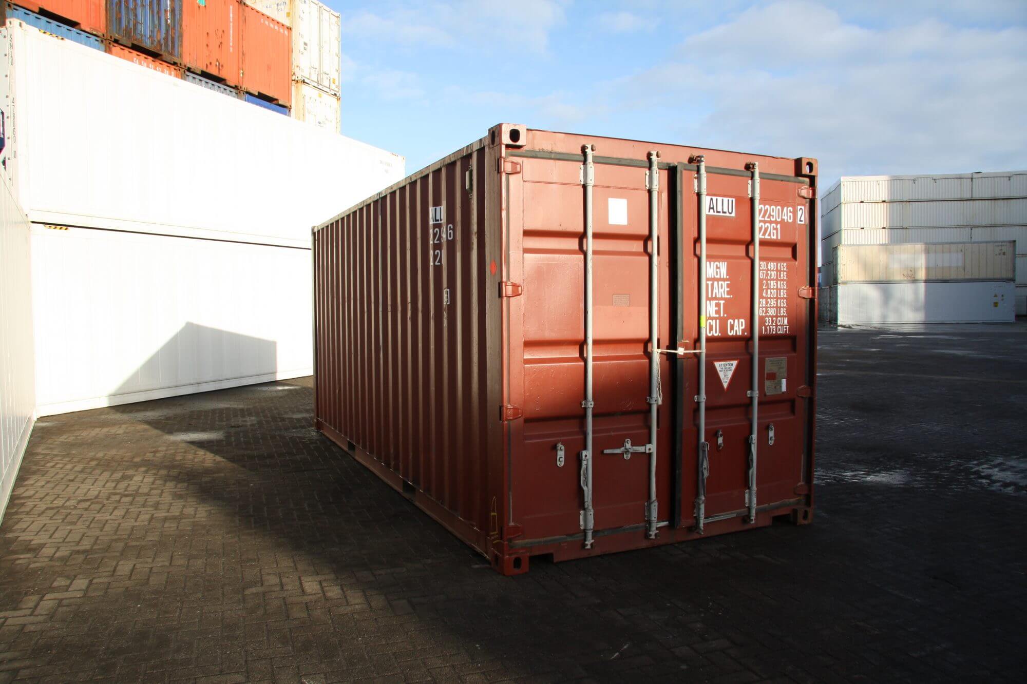 Een container van 6 meter lang staat bekend als 20FT container.