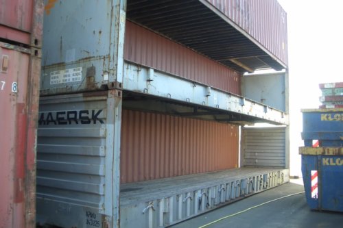 40FT Flatrack container Fixed-End 01