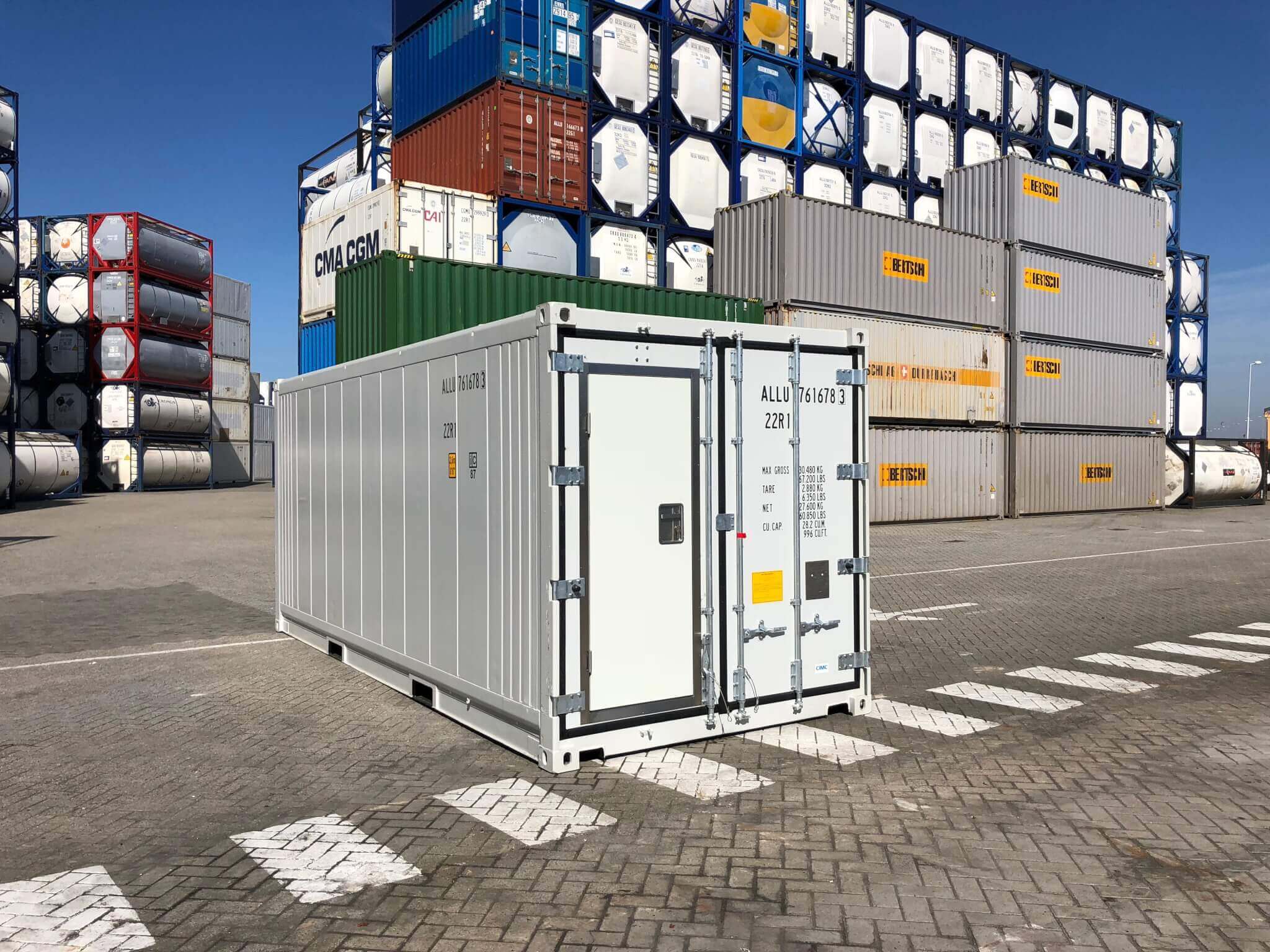 Hire refrigerated container for more cooling capacity